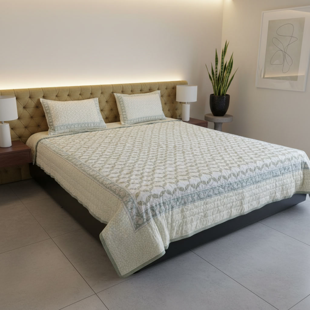 Noor Jaal MulMul Cotton Quilt