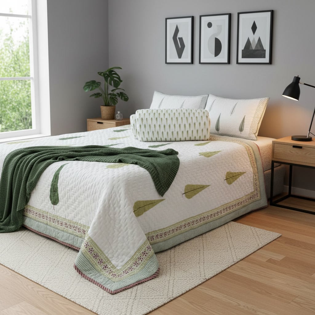 Pallavi – MulMul Cotton Quilt