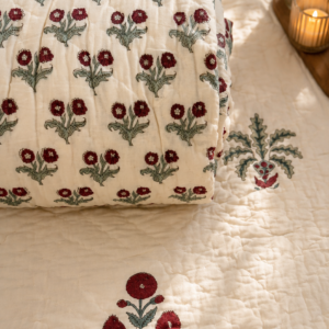 Old Courtyard - MulMul Cotton Quilt