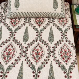 Cotton Jute Bedcover