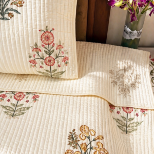 Phool Cotton Quilted Bedcover