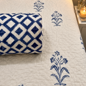 Queen’s Flower - MulMul Cotton Quilt