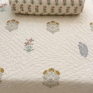 Morning Bloom - MulMul Cotton Quilt