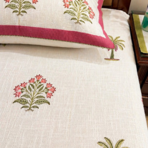 Cotton Jute Bedcover