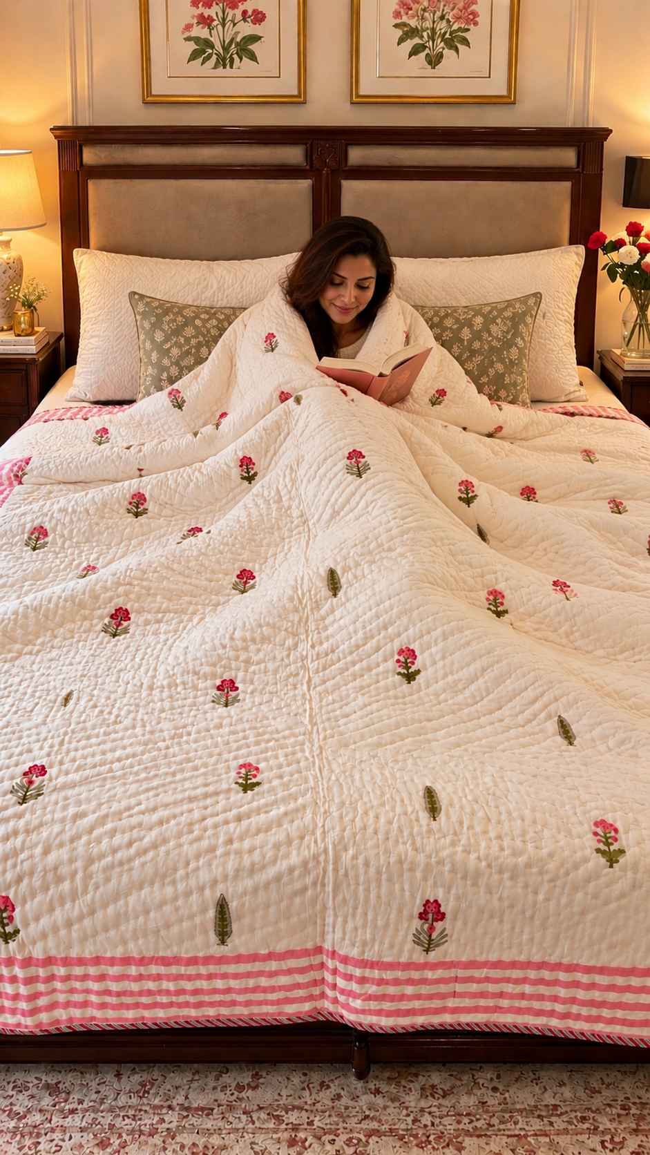 Paro - MulMul Cotton Quilt - Image 2