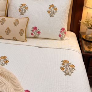 Rangmahal - Cotton Quilted Bedcover