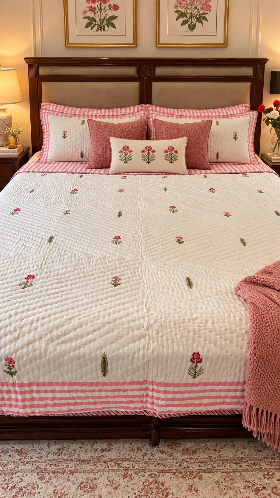 Paro - MulMul Cotton Quilt - Image 4