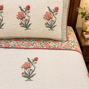 Manjari - Cotton Quilted Bedcover