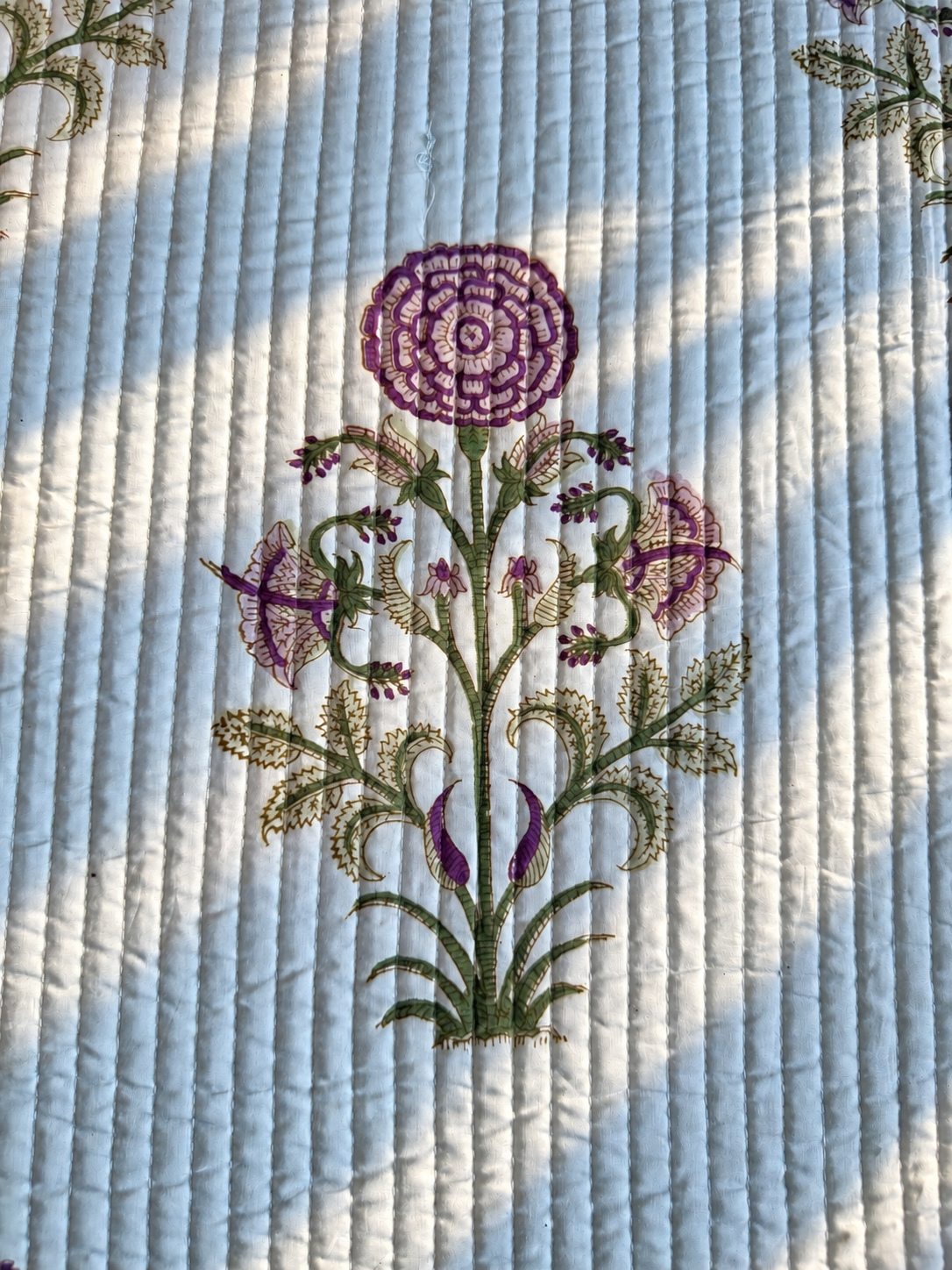 Gulmahal - Cotton Quilted Bedcover - Image 3